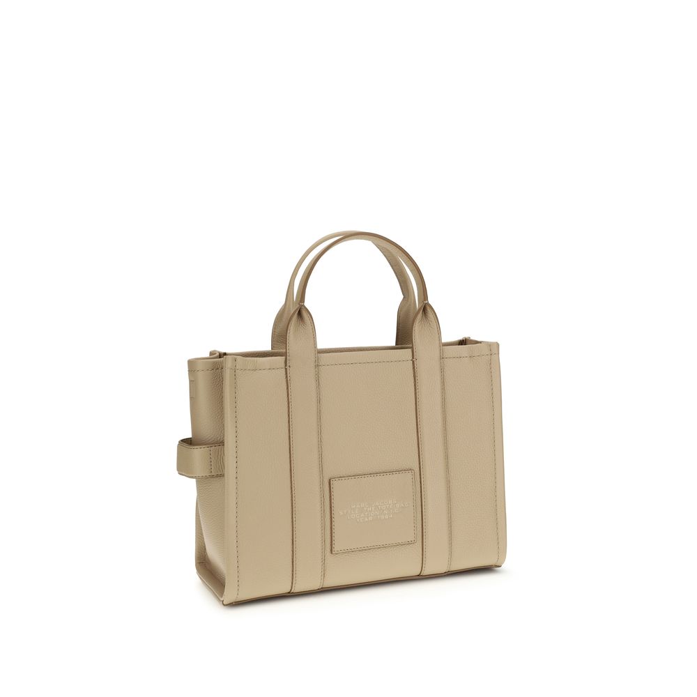 Sac cabas Bos Taurus en cuir de veau beige Marc Jacobs