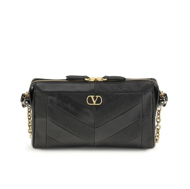 Black Lamb Ovis Aries Aries Valentino Garavani Shoulder Bag