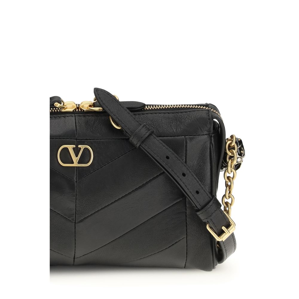Black Lamb Ovis Aries Aries Valentino Garavani Shoulder Bag