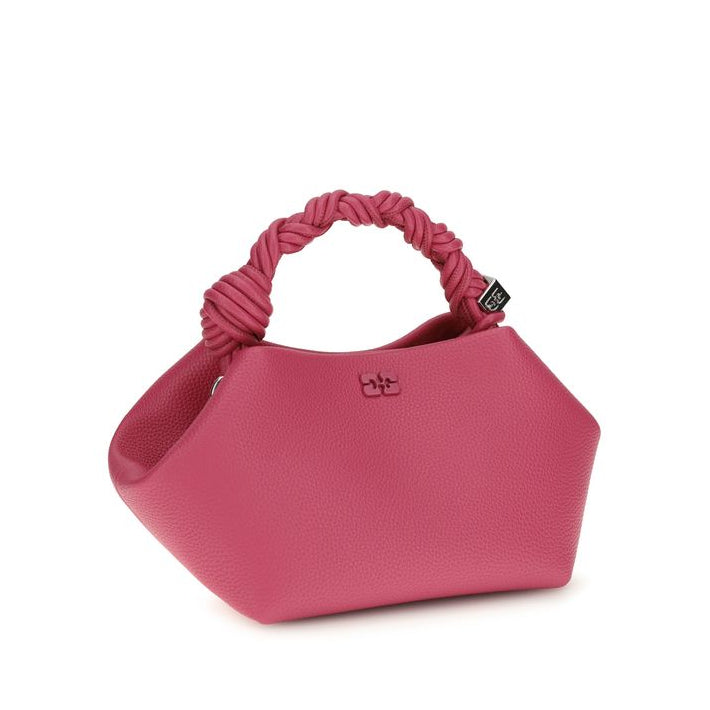 Pink Recycled Polyester Handbag Ganni