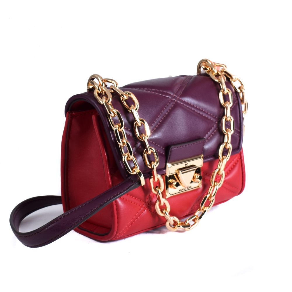 Leather shoulder bag Michael Kors