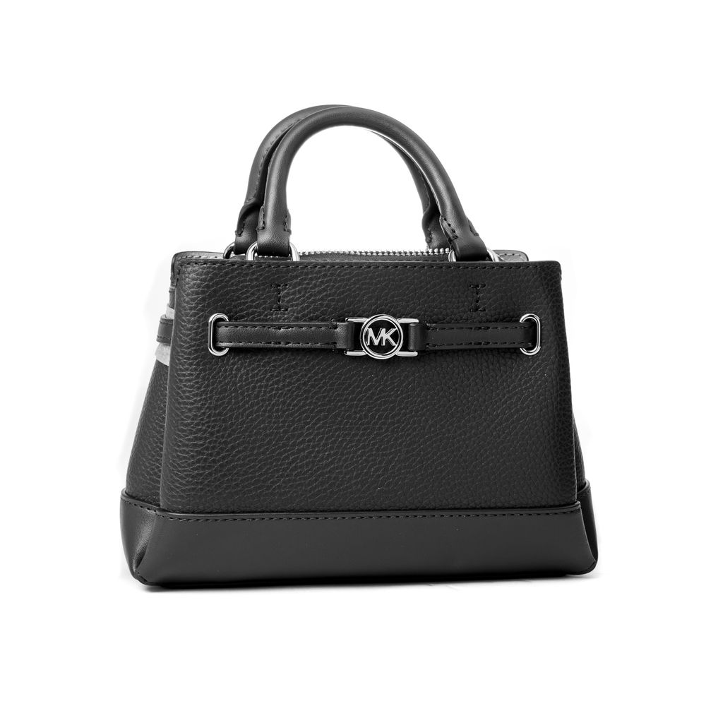 Sac à main en cuir noir Michael Kors