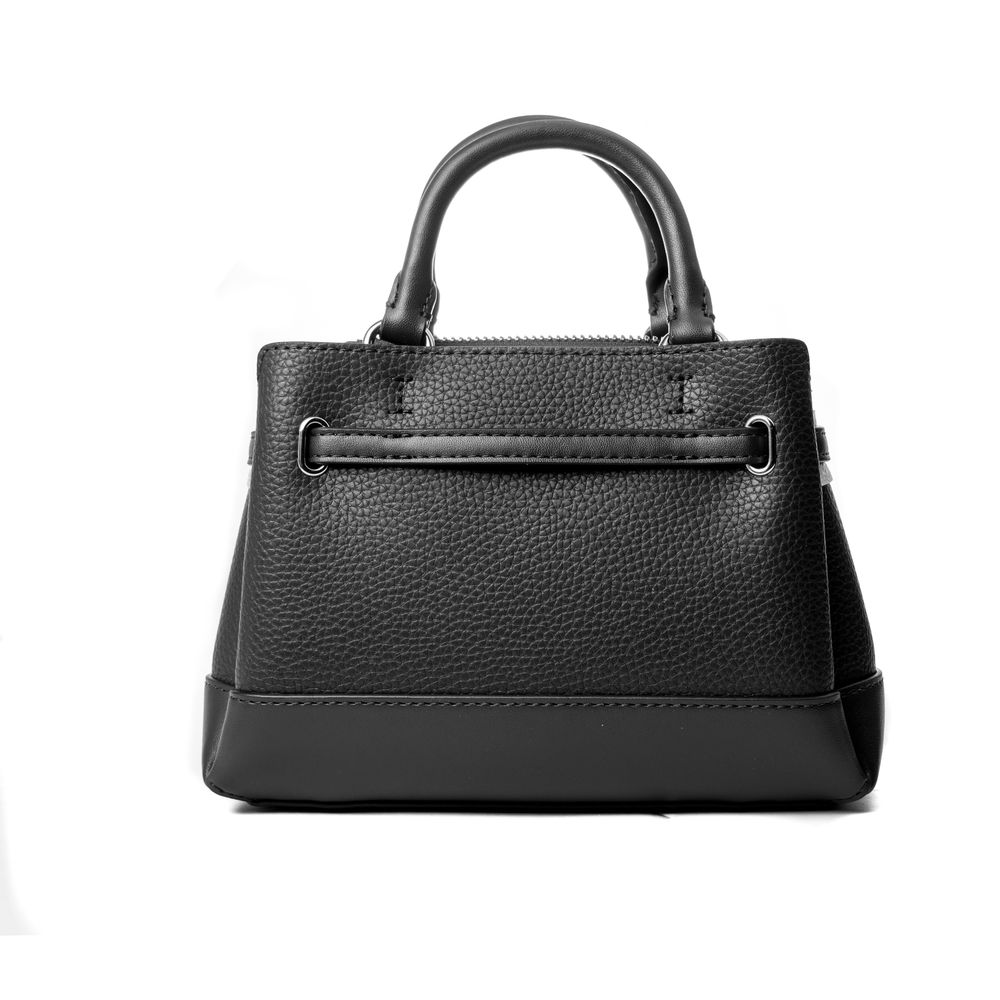 Sac à main en cuir noir Michael Kors