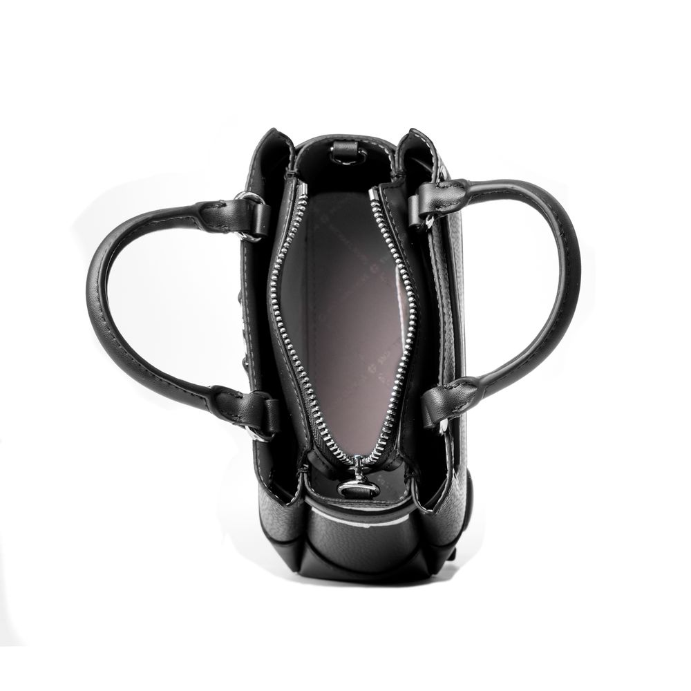 Sac à main en cuir noir Michael Kors