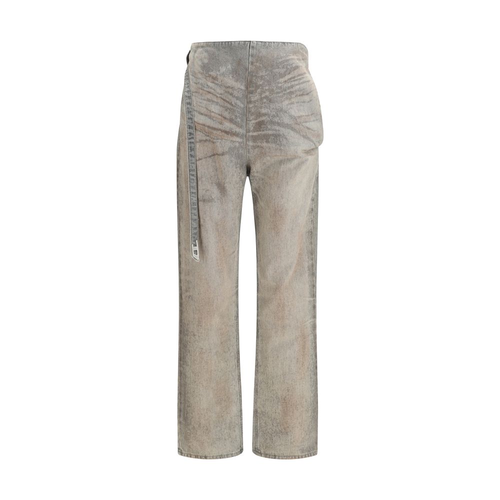 Jean en coton gris Diesel