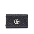 Sac bandoulière Bos Taurus en cuir de veau noir Gucci