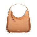 Bolso de mano de cuero marrón Coccinelle