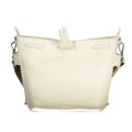 Coccinelle white leather handbag