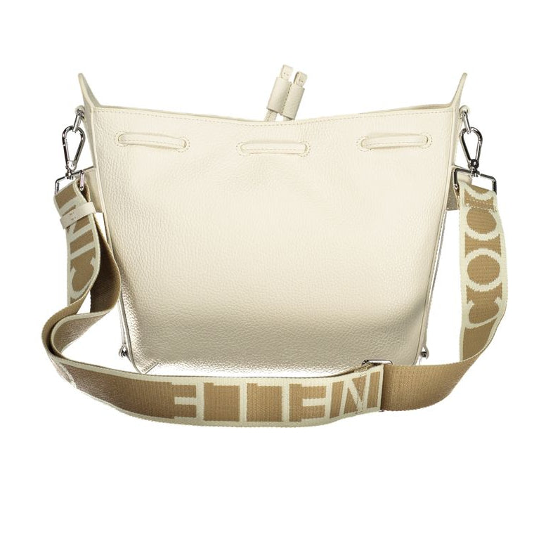 Coccinelle white leather handbag