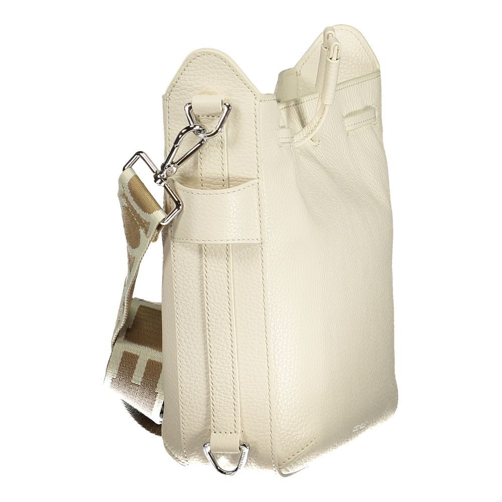 Coccinelle white leather handbag