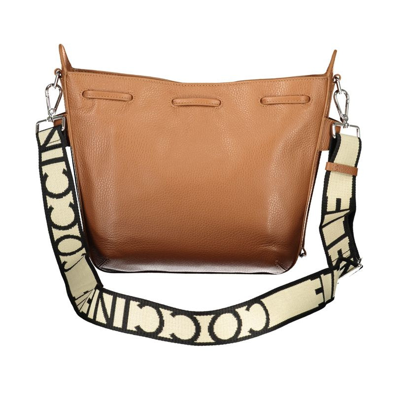 Sac à main en cuir marron Coccinelle