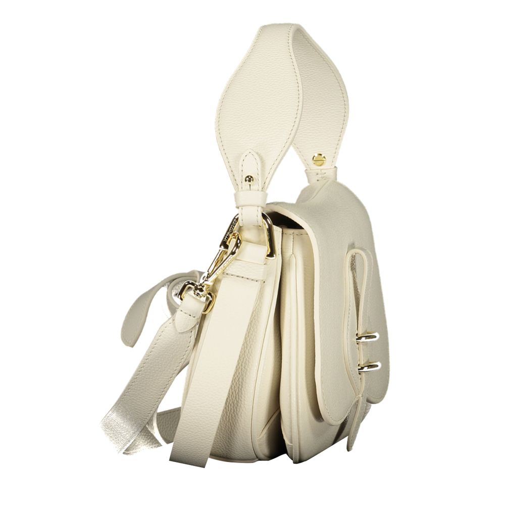 Coccinelle white leather handbag