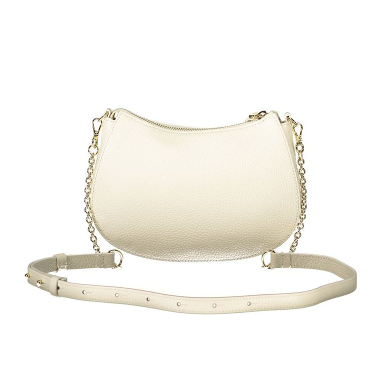 Sac à main en cuir blanc Coccinelle