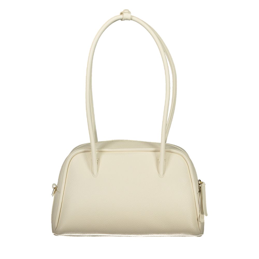 Sac à main en cuir blanc Coccinelle