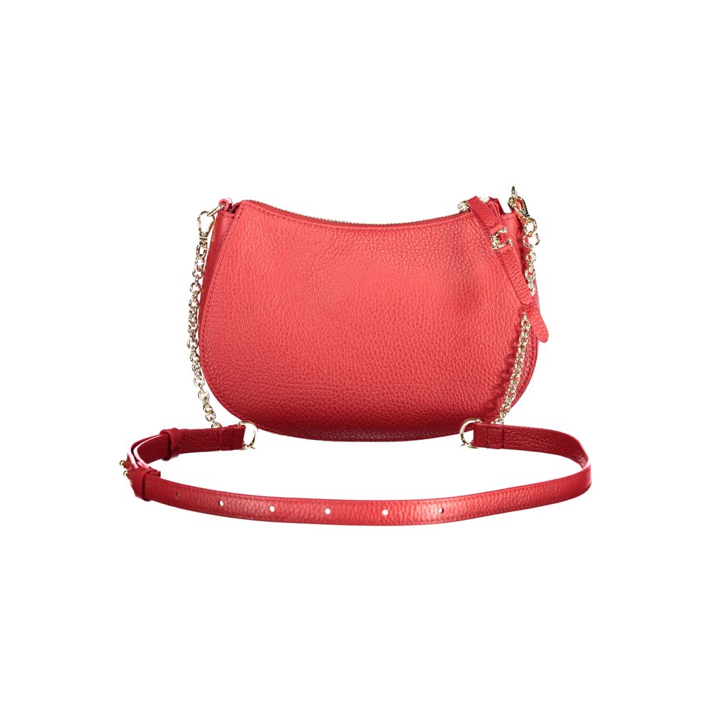 Sac bandoulière en cuir rouge Coccinelle