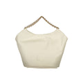 Sac à main en cuir blanc Coccinelle