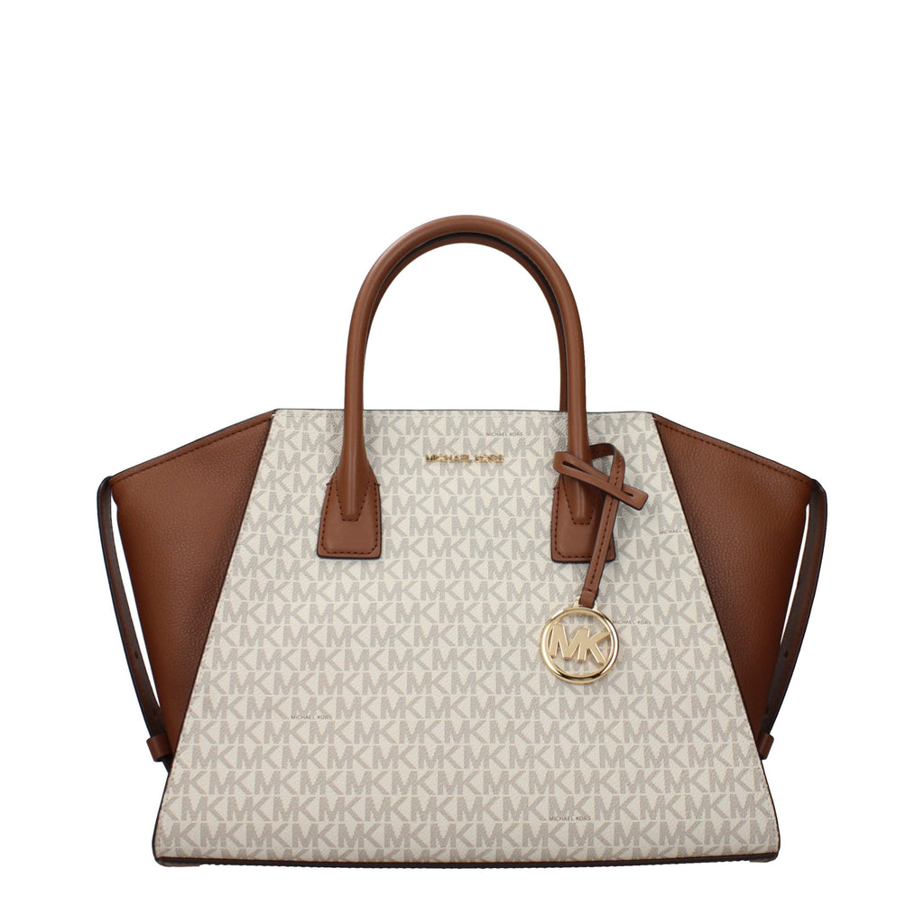 Sac à main en tissu beige Michael Kors