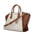 Sac à main en tissu beige Michael Kors