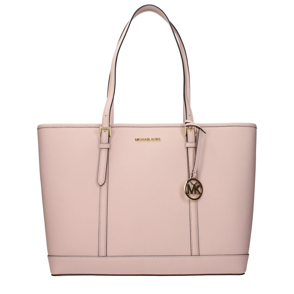 Sac à main en cuir rose Michael Kors