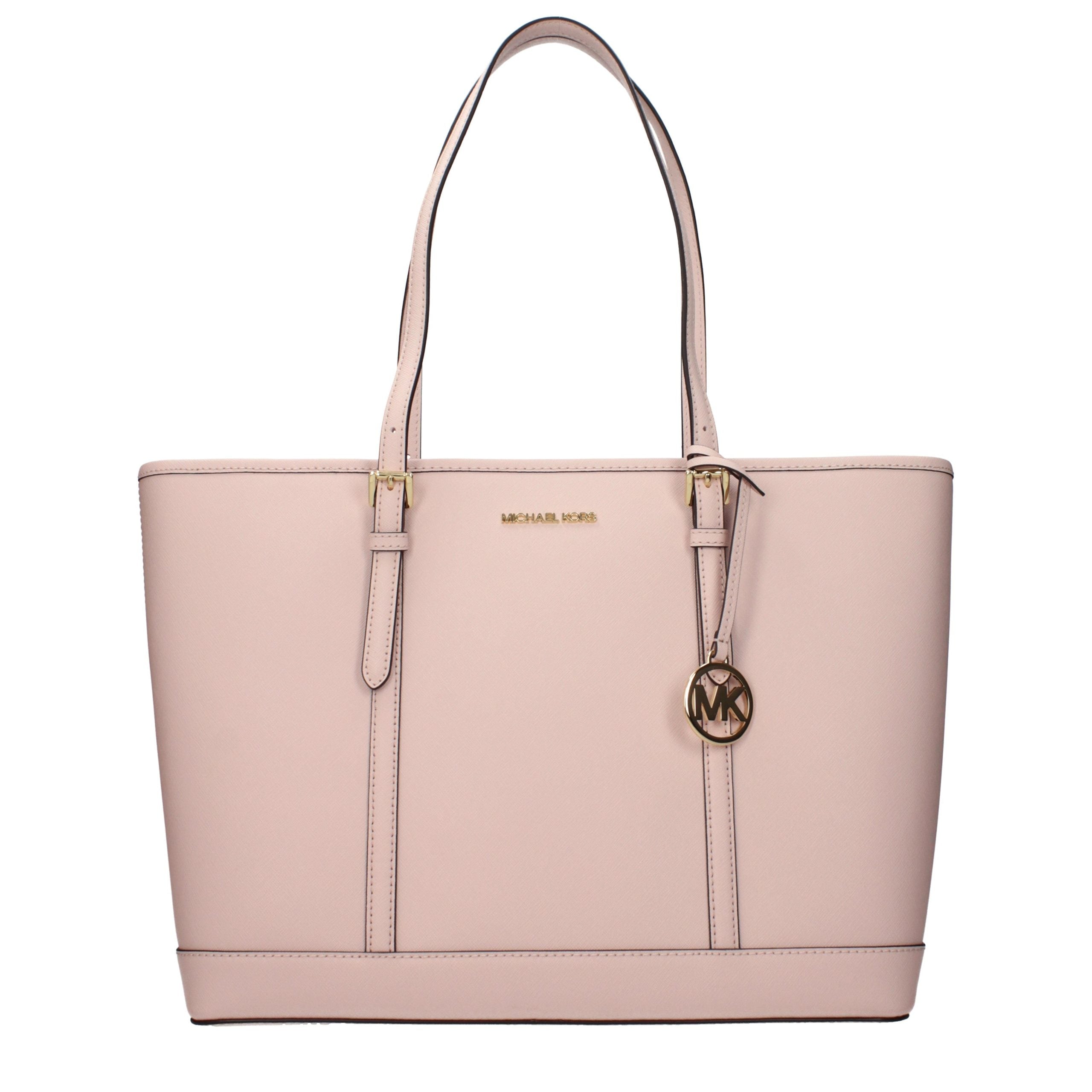 Sac à main en cuir rose Michael Kors