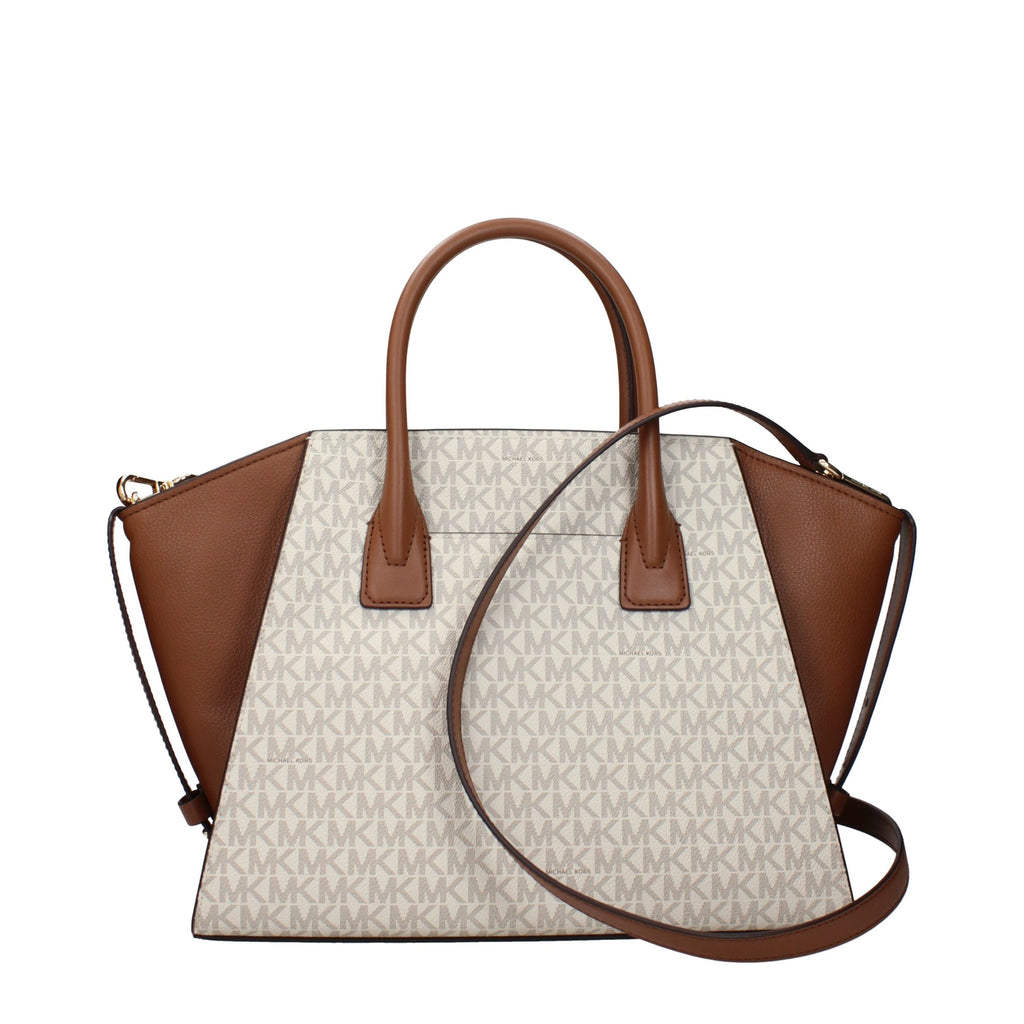 Sac à main en tissu beige Michael Kors