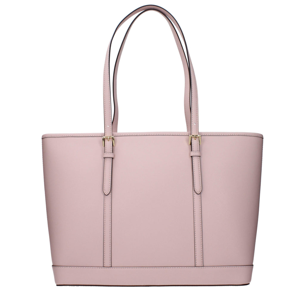 Sac à main en cuir rose Michael Kors
