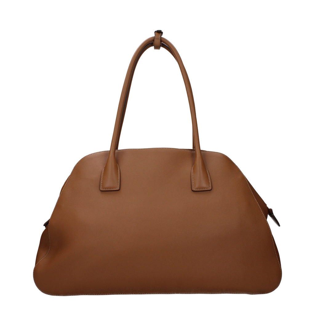 Sac à main  en cuir marron Prada
