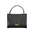 Sac bandoulière en cuir noir Coccinelle