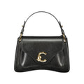 Sac à main en cuir noir Coccinelle