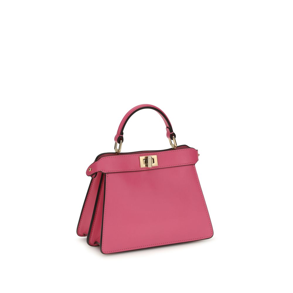 Fendi Pink Calf Leather Bos Taurus Handbag