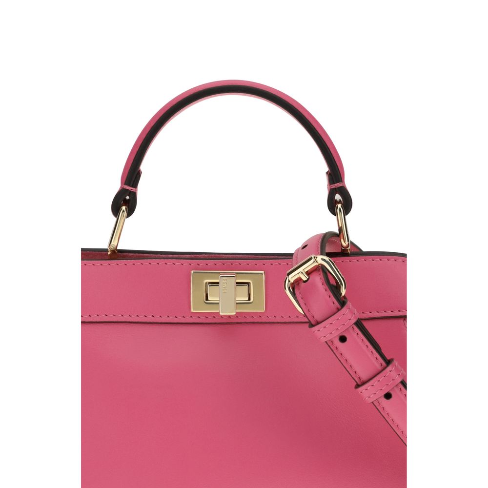 Fendi Pink Calf Leather Bos Taurus Handbag