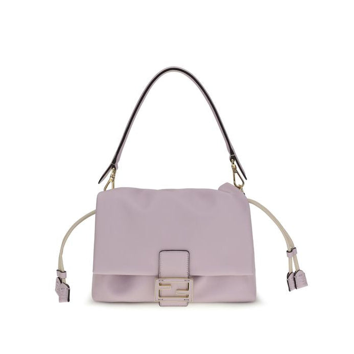 Sac bandoulière bicolore en agneau Ovis Bélier Fendi