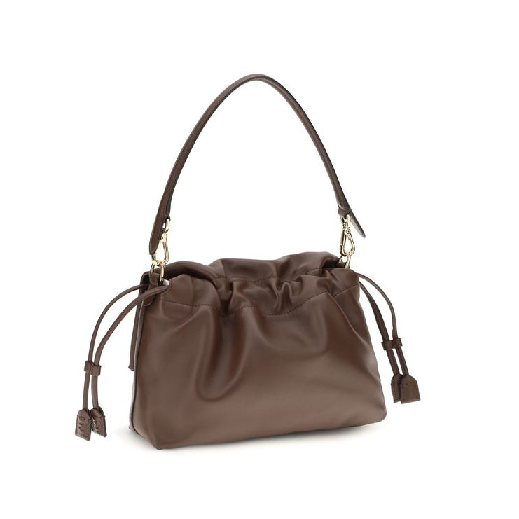 Sac bandoulière bicolore en agneau Ovis Bélier Fendi