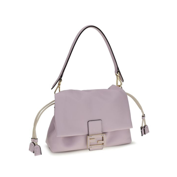 Sac bandoulière bicolore en agneau Ovis Bélier Fendi