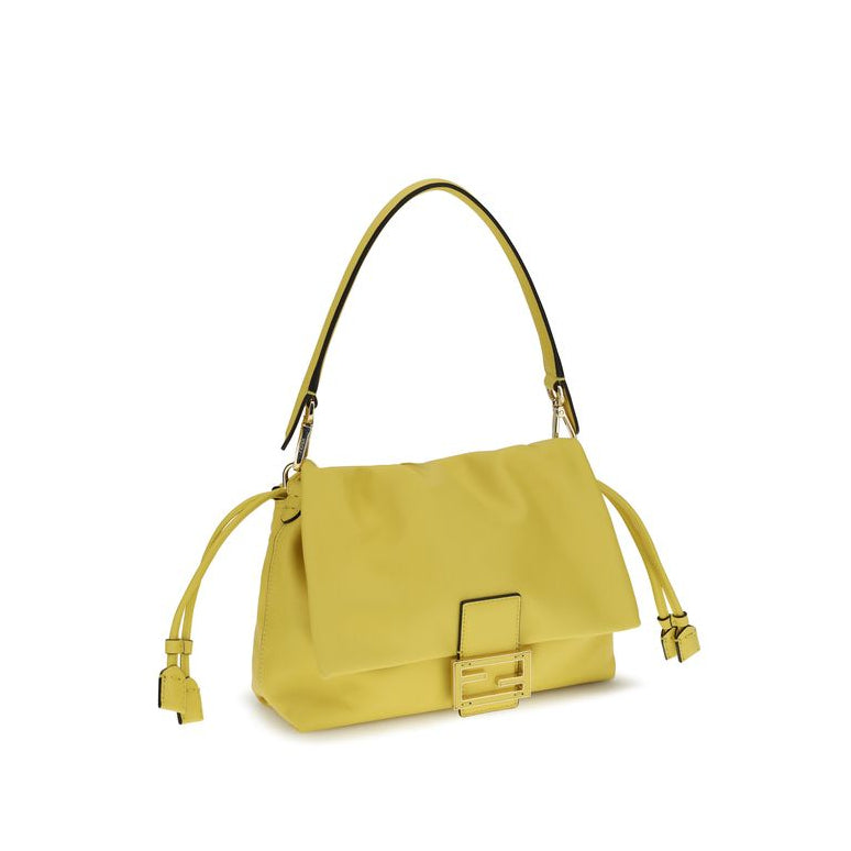Bolso cruzado bicolor de piel de cordero Ovis Bélier de Fendi