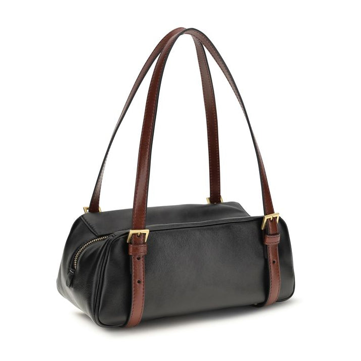 Shoulder bag Black Lamb Ovis Aries Aries Versace