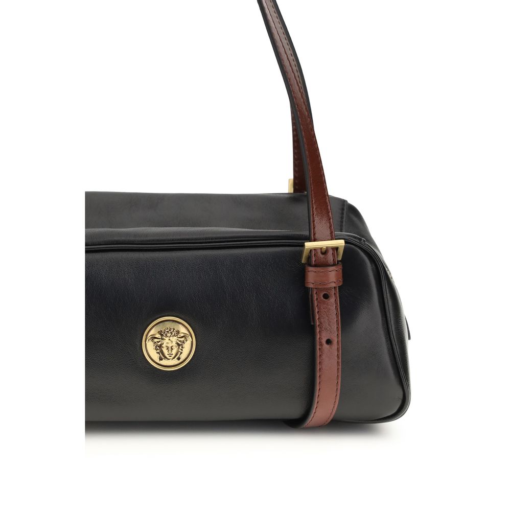 Shoulder bag Black Lamb Ovis Aries Aries Versace