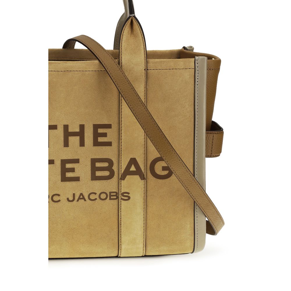 Bolso tote Bos Taurus de piel de becerro beige Marc Jacobs