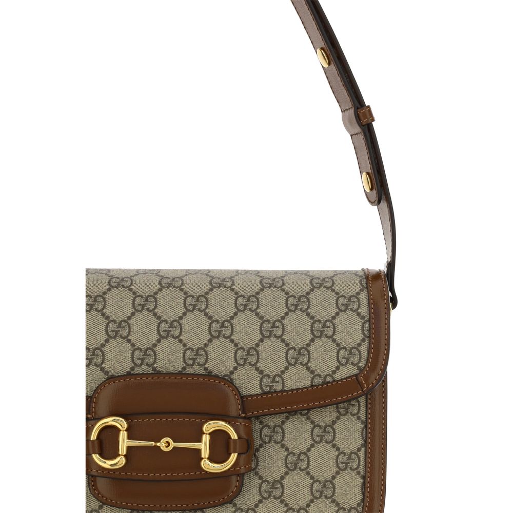 Sac bandoulière en coton beige Gucci