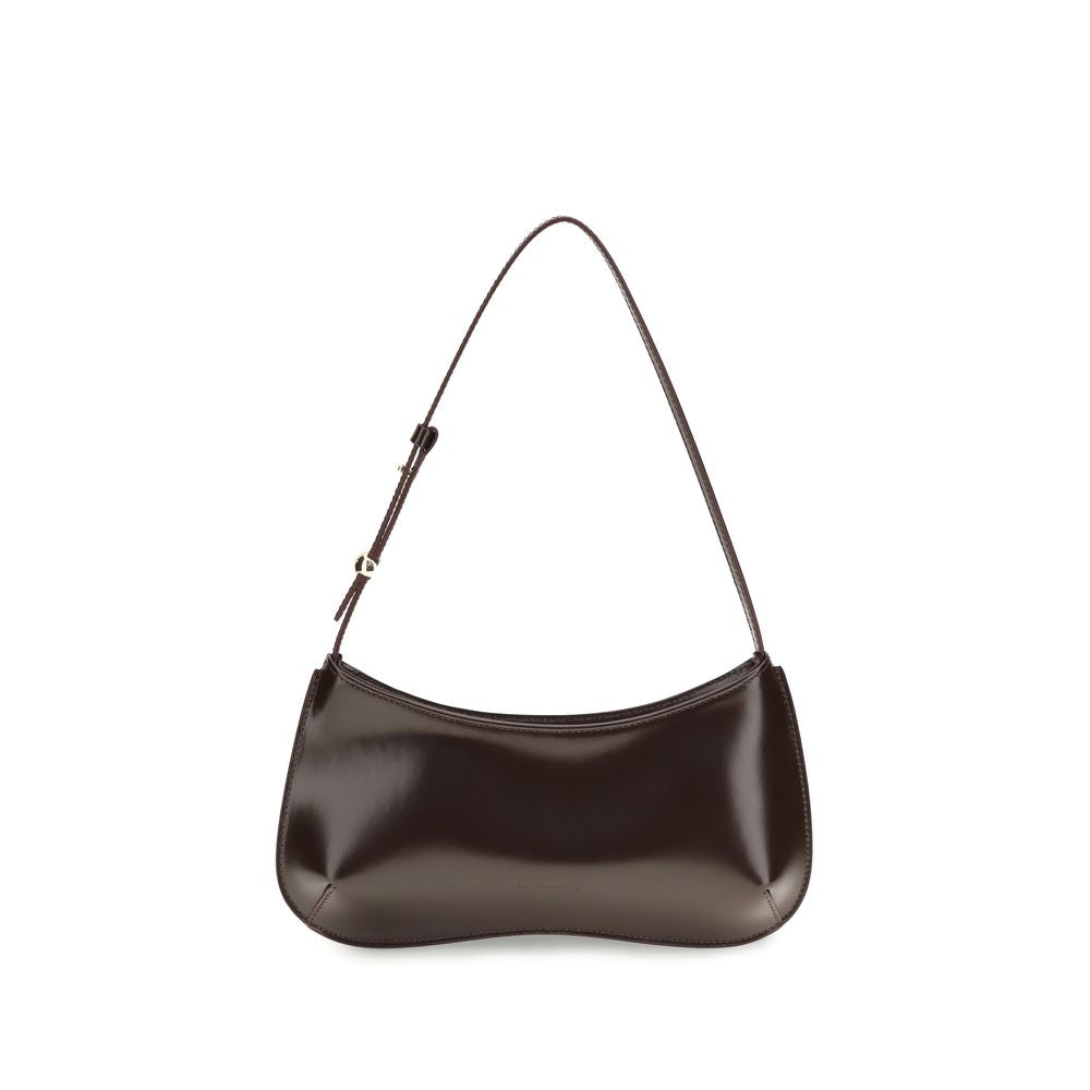 Brown Calf Leather Bos Taurus Shoulder Bag Jacquemus