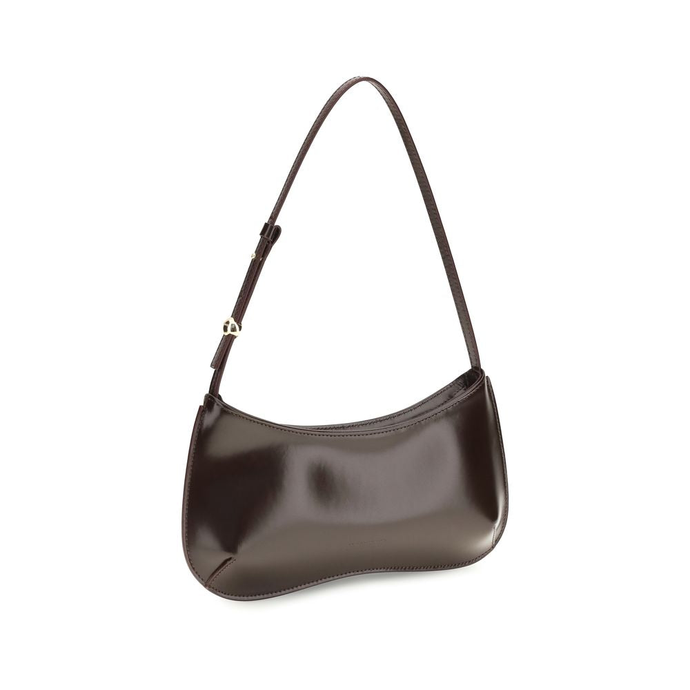 Brown Calf Leather Bos Taurus Shoulder Bag Jacquemus