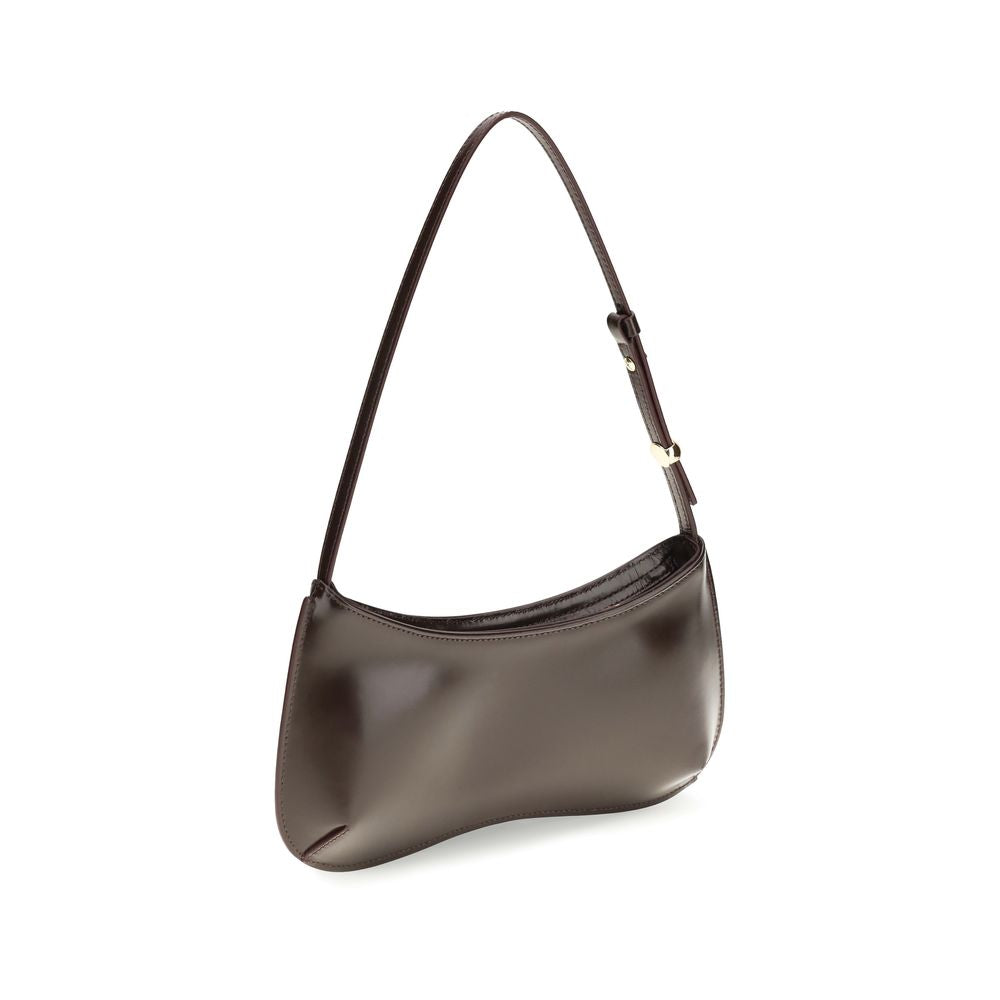 Brown Calf Leather Bos Taurus Shoulder Bag Jacquemus