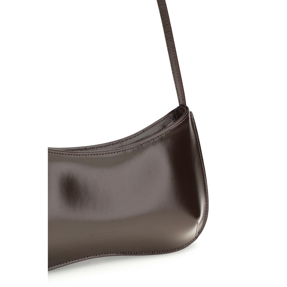 Brown Calf Leather Bos Taurus Shoulder Bag Jacquemus