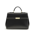 Sac à main Bos Taurus en cuir de veau noir Dolce& Gabbana