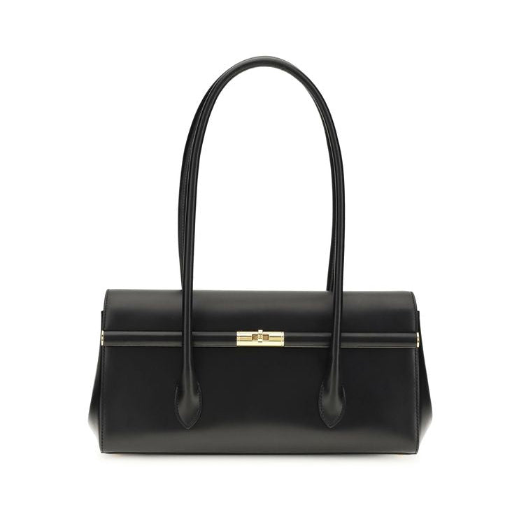 Sac bandoulière Bos Taurus en cuir de veau noir Dolce&Gabbana