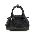 Sac à main Bos Taurus en cuir de veau noir Diesel