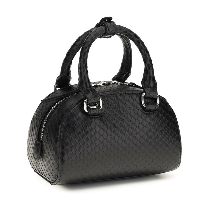 Sac à main Bos Taurus en cuir de veau noir Diesel