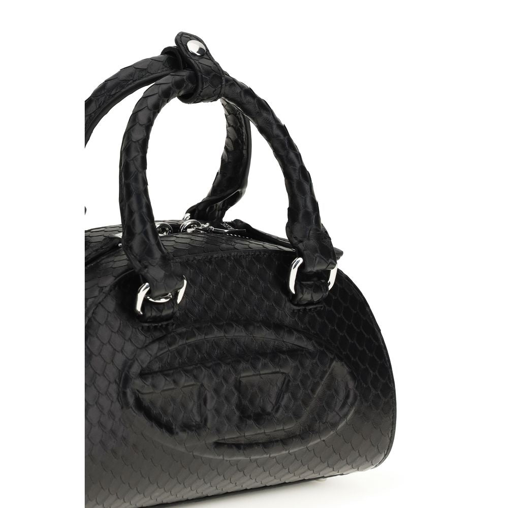 Sac à main Bos Taurus en cuir de veau noir Diesel