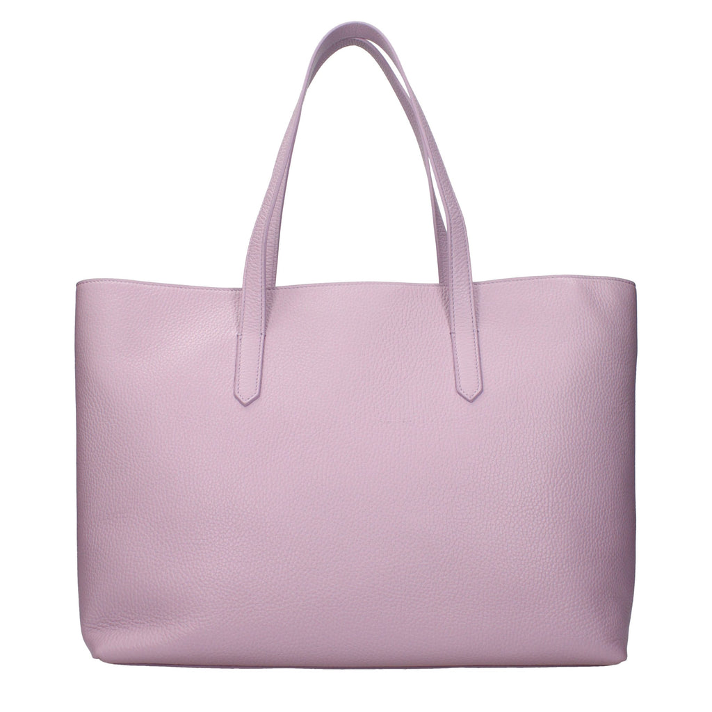 Sac à main en cuir rose Roberto Cavalli