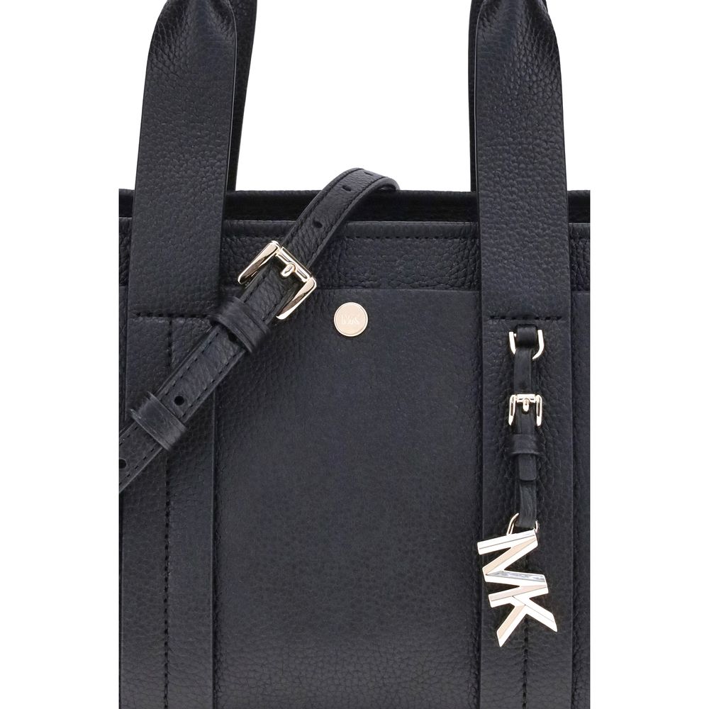 Sac bandoulière Bos Taurus en cuir de veau noir Michael Kors